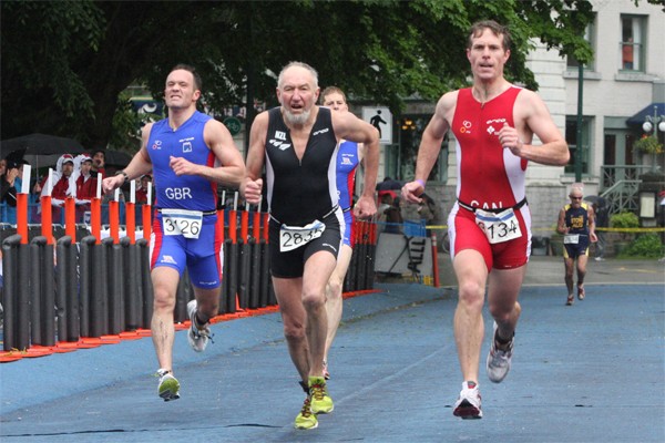 Anthony Sepie took out the men�s 75 to 79 age group